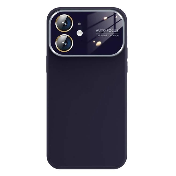 Kalebol Large Windows Frosted Liquid Silicone Phone Case, For iPhone 12