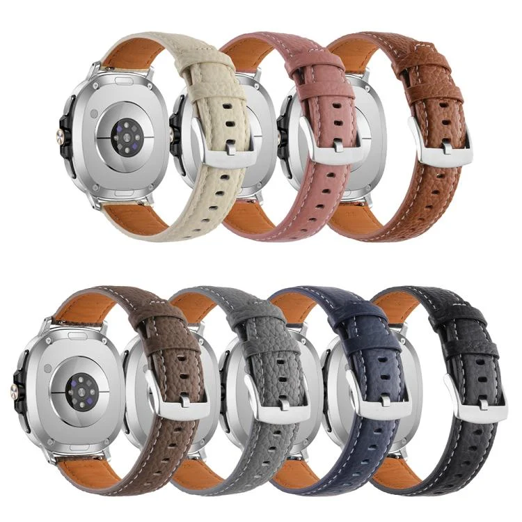 SYA0030251_B2.webp Lychee Texture Genuine Leather Watch Band - Image 3