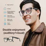 GL08 Smart Glasses, Support Touch Control / Built-in Call Microphone / Open Style Audio Experience - Image 4