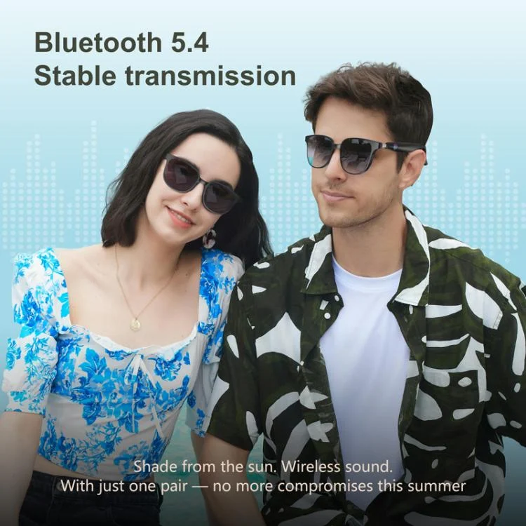 SYA0030254_B4.webp GL08 Smart Glasses, Support Touch Control / Built-in Call Microphone / Open Style Audio Experience - Image 5