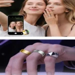 R100 SIZE 12 Smart Ring, Support Heart Rate / Blood Oxygen / Sleep Monitoring / Remote Photography - Image 4