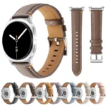 Stitched Genuine Leather Watch Band - Image 2