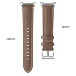 Stitched Genuine Leather Watch Band - Image 4