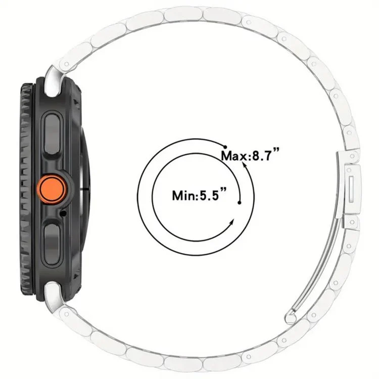 SYA0030311_B3.webp Integrated Three Beads Metal Titanium Watch Band - Image 4