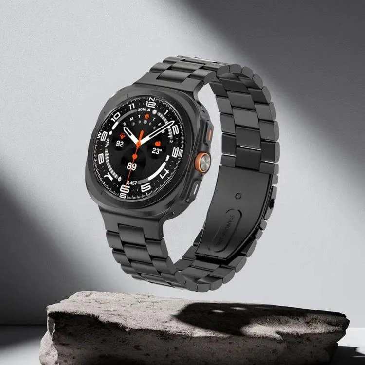 SYA0030311_B6.webp Integrated Three Beads Metal Titanium Watch Band - Image 7