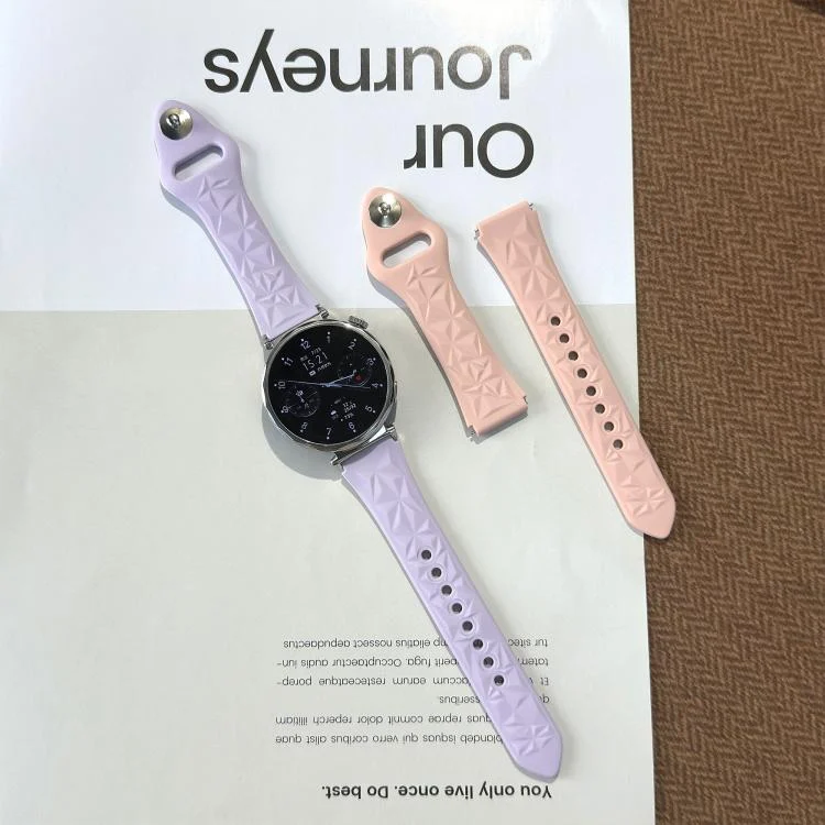 SYA0030346_B3.webp Slim Reverse Buckle Ice Crystal Silicone Watch Band - Image 4