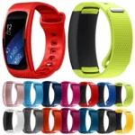 Silicone Wrist Strap Watch Band for Samsung Gear Fit2 SM-R360 - Image 2