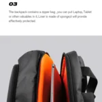 STARTRC Outdoor Travel Portable Waterproof Nylon Backpack for DJI Ronin-SC / Mavic 2 Drone - Image 12