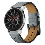 For Apply Samsung Galaxy Watch Active 20mm Leather Eyelet Sport Strap