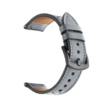 For Apply Samsung Galaxy Watch Active 20mm Leather Eyelet Sport Strap - Image 5