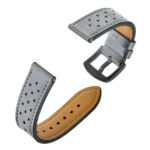 For Apply Samsung Galaxy Watch Active 20mm Leather Eyelet Sport Strap - Image 6