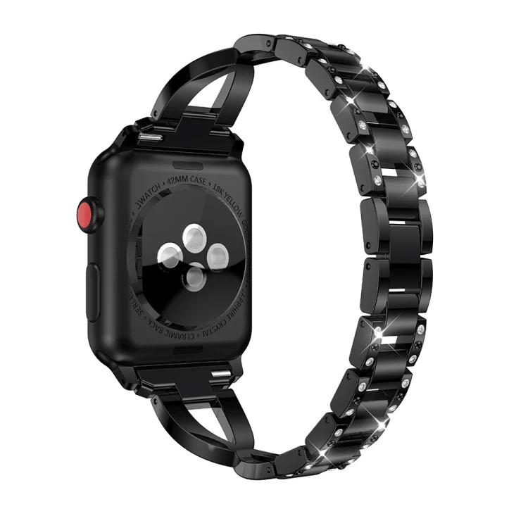 SYA00501301A_2.webp For Fitbit Versa / Fitbit Versa 2 / Fitbit Versa Lite Edition Universal X-shaped Metal Strap - Image 4