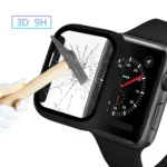 ENKAY Hat-prince Full Coverage PC Case + Tempered Glass Protector for Apple Watch Series 5 / 4 44mm
