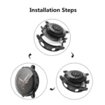 For Samsung Galaxy Watch Active 2 44mm ENKAY Hat-prince Full Coverage Electroplate TPU Case - Image 6