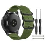 For Garmin Fenix 3 / 5X Universal 26MM Three-ring Nylon Watchband - Image 2