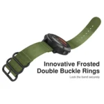 For Garmin Fenix 5S 20mm Three-ring Nylon Watchband - Image 4