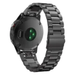 For Garmin 5 20mm Tri-Bead Stainless Steel Steel Watchband - Image 2