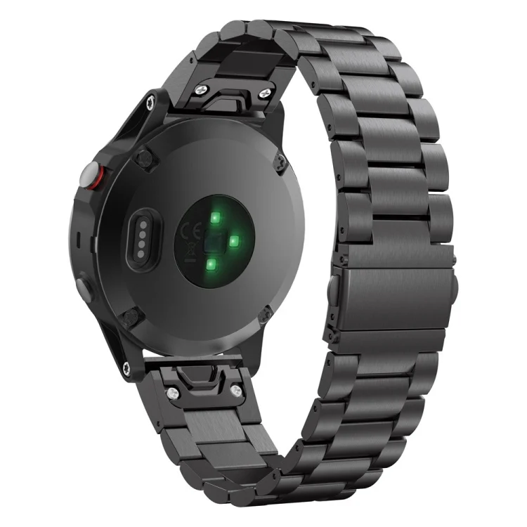SYA00732301A_1.webp For Garmin 5 20mm Tri-Bead Stainless Steel Steel Watchband - Image 2