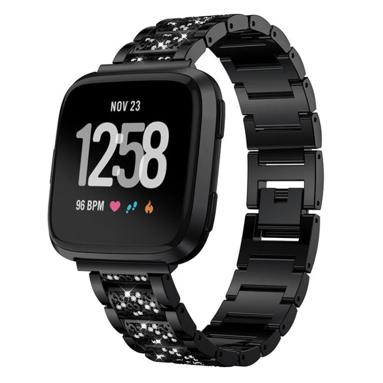 For Huami 1 / Huami 2 / Ticwatch1 / Ticwatch Pro / Samsung Galaxy Watch 46mm / Samsung S3 / Huawei Watch2 Pro / Huawei GT / Huawei Glory Magic Full Diamond Models Metal Inlay Universal 22MM Strap