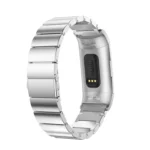 Three Beads Slingshot Buckle Solid Stainless Steel Wrist Strap Watch Band for Fitbit Charge 4 - Image 5