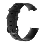 Diamond Pattern Silicone Wrist Strap Watch Band for Fitbit Charge 3 Small Size:190*18mm - Image 4