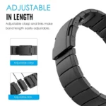 22mm For Huawei Watch GT2e GT2 46mm A Stainless Steel Strap with Turtle Back Buckle - Image 2