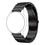 22mm For Huawei Watch GT2e GT2 46mm A Flat Buckle Stainless Steel Strap