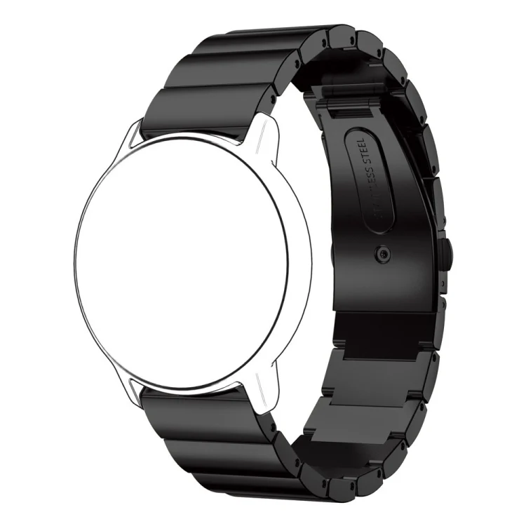 22mm For Huawei Watch GT2e GT2 46mm A Flat Buckle Stainless Steel Strap