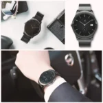 22mm For Huawei Watch GT2e / GT2 46mm A Butterfly Clasp Stainless Steel Strap - Image 6