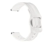 20mm For  Huawei Watch GT2 42mm / Galaxy Watch Active 2 / Huami GTS/GTR 42MM Silicone Strap with Japanese Buckle - Image 4