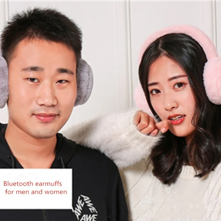 TBD0167080601B_5.webp Bluetooth Earmuffs Winter Plush Windproof Men And Women Ear Cover - Image 6