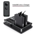 Micro USB 3 PCS Battery Charger for Insta360 ONE X Panoramic Camera - Image 2