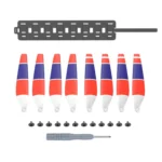 Sunnylife MM3-SN443 For Mini 3 Pro Propeller Blades + Silicone Folding Storage Bag