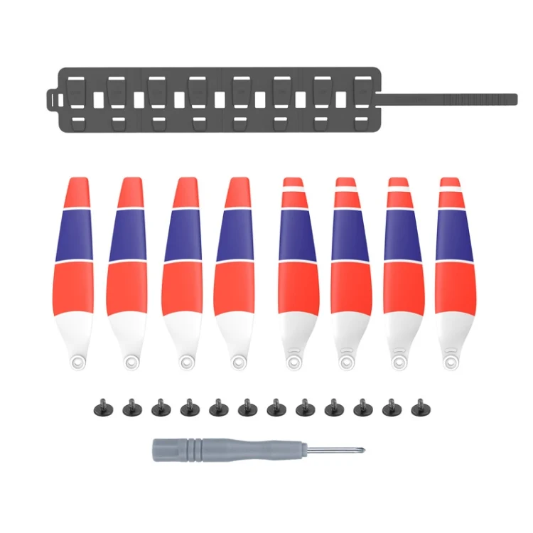 Sunnylife MM3-SN443 For Mini 3 Pro Propeller Blades + Silicone Folding Storage Bag