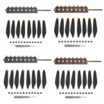 Sunnylife MM3-SN443 For Mini 3 Pro Propeller Blades + Silicone Folding Storage Bag - Image 2