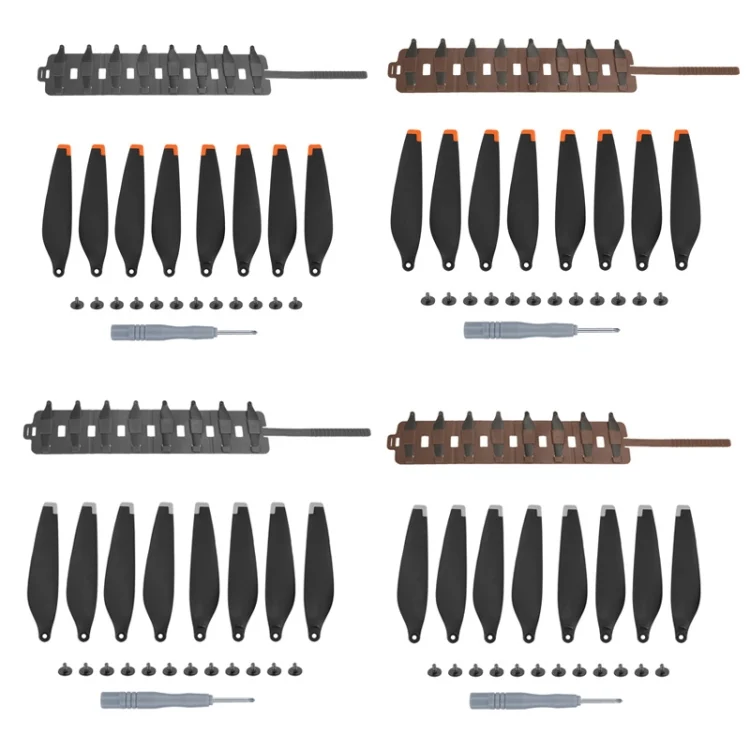 TBD0420841801_B1.webp Sunnylife MM3-SN443 For Mini 3 Pro Propeller Blades + Silicone Folding Storage Bag - Image 2