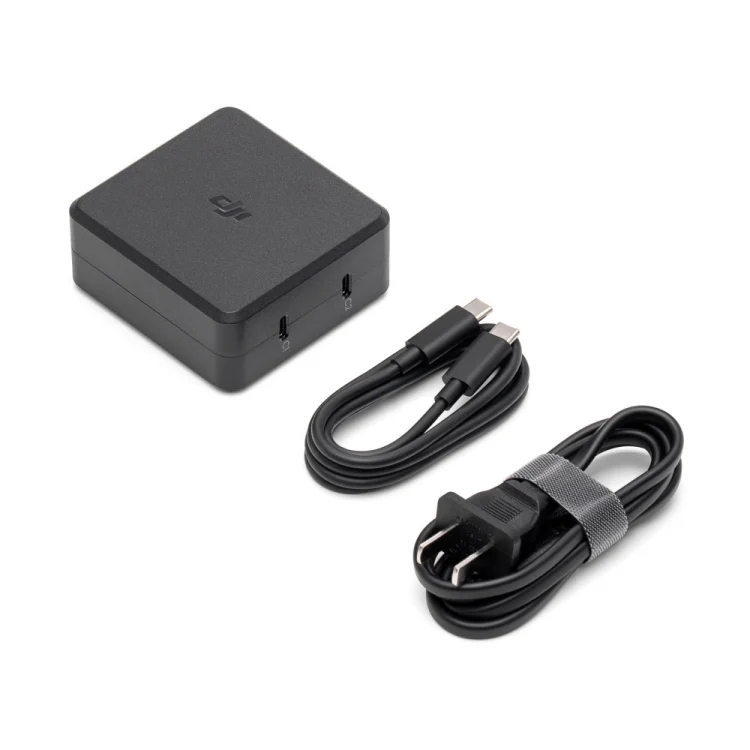 TBD04234078_1.webp Original DJI 100W Desktop Charger With Two USB-C Output Interfaces - Image 2