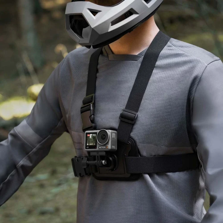 TBD04245834_4.webp Original DJI Osmo Action Cycling Chest Strap + Handlebar Clamp Kit - Image 5