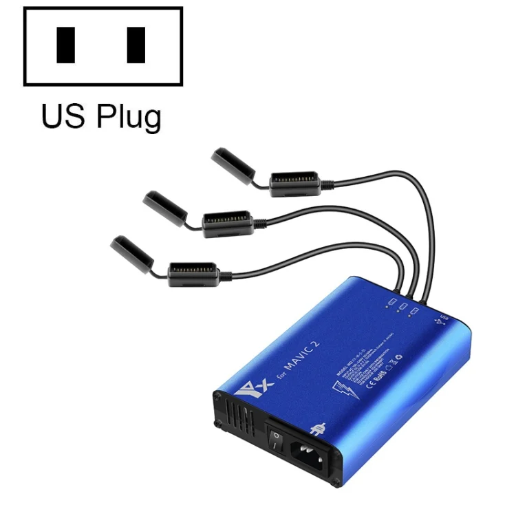 YX For DJI MAVIC 2 Aluminum Alloy Charger with Switch