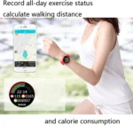 Bozlun B36 1.04 inch Color Screen Smart Bracelet, IP68 Waterproof,Support Heart Rate Monitoring/Menstrual Period Reminder/Call Reminder - Image 4