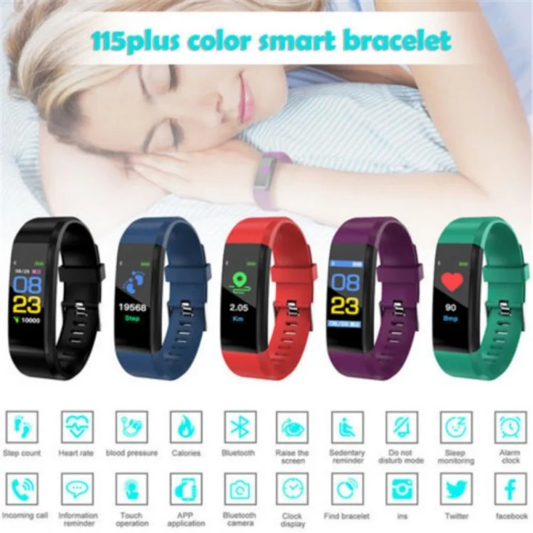 TBD048581201A_3.webp ID115 0.96 inch OLED Screen Smart Watch Wristband Pedometer Sport Fitness Tracker bracelet - Image 4