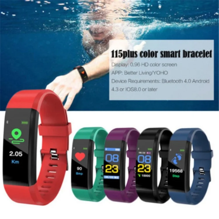 TBD048581201A_4.webp ID115 0.96 inch OLED Screen Smart Watch Wristband Pedometer Sport Fitness Tracker bracelet - Image 5