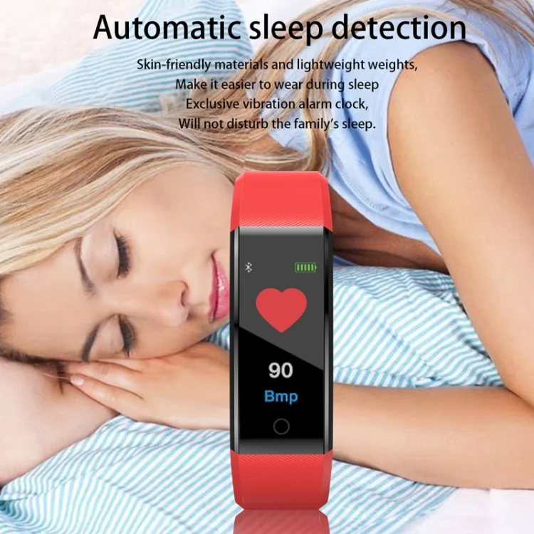TBD050684001A_4.webp ID115 Plus Smart Bracelet Fitness Heart Rate Monitor Blood Pressure Pedometer Health Running Sports SmartWatch for IOS Android - Image 5