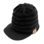 YZ Binaural Call Music Bluetooth Cap Winter Warm Wireless Headset Cap - Image 2