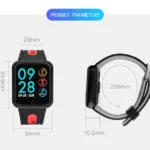 P68 Smart Watches Heart Rate Monitor Blood Pressure Activity Tracker for Xiaomi Band 3 Huawei Color Band 2 - Image 30