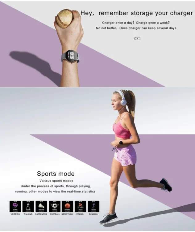 TBD057127601C_10.webp V11 Smartwatch Real-time Heart Rate Blood Pressure Monitor Multi-sport mode Breathing Light Smart Watch for Android IOS Phone - Image 11