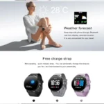 V11 Smartwatch Real-time Heart Rate Blood Pressure Monitor Multi-sport mode Breathing Light Smart Watch for Android IOS Phone - Image 13