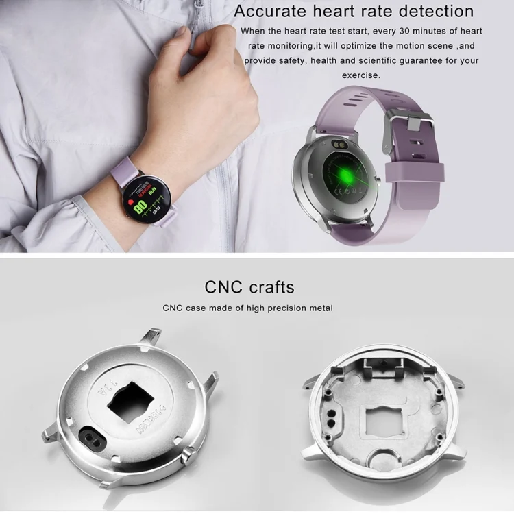 TBD057127601C_2.webp V11 Smartwatch Real-time Heart Rate Blood Pressure Monitor Multi-sport mode Breathing Light Smart Watch for Android IOS Phone - Image 3