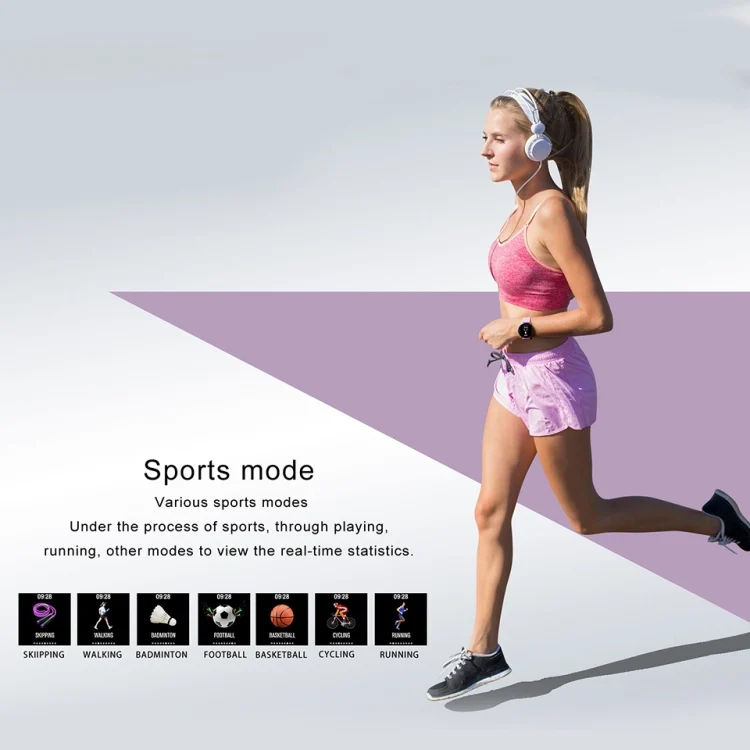 TBD057127601C_3.webp V11 Smartwatch Real-time Heart Rate Blood Pressure Monitor Multi-sport mode Breathing Light Smart Watch for Android IOS Phone - Image 4