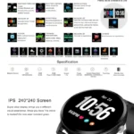 V11 Smartwatch Real-time Heart Rate Blood Pressure Monitor Multi-sport mode Breathing Light Smart Watch for Android IOS Phone - Image 9